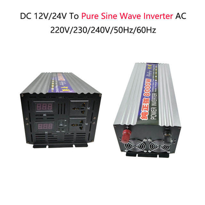 AC 220V 50Hz格子インバーター8000Wを離れた純粋な正弦波への中国の製造者8kw DC 12V 24V 48V 60V